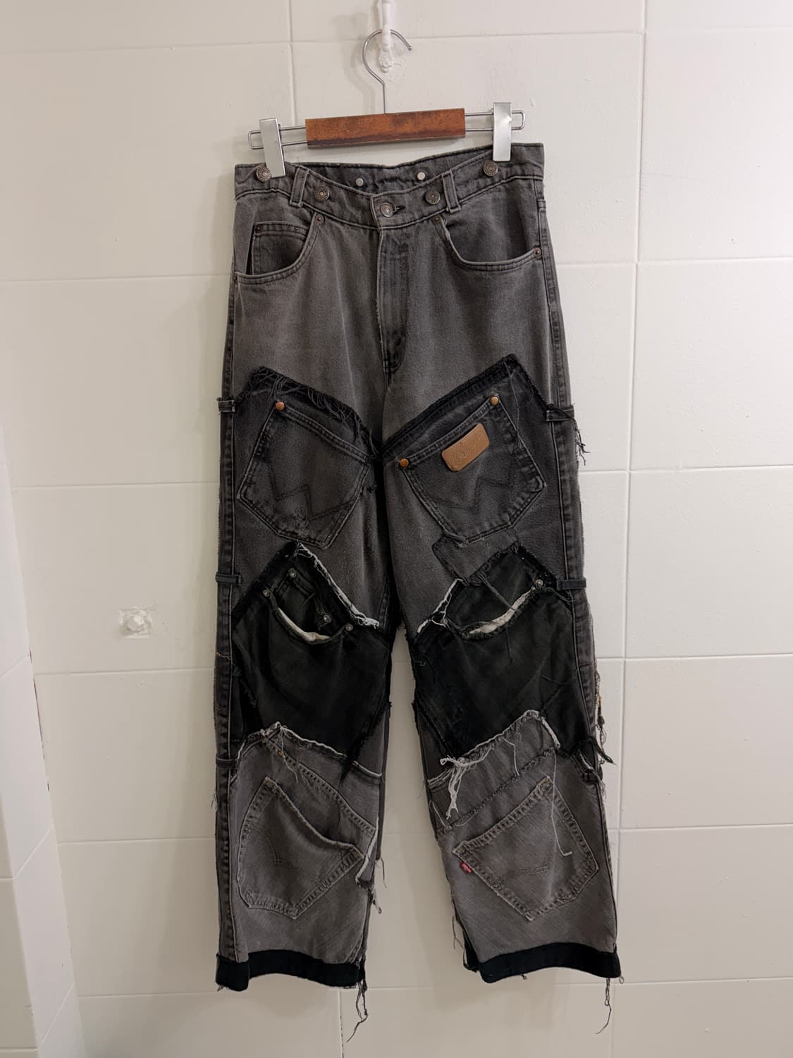 리바이스 흑청 리메이크 팬츠 상품이미지3