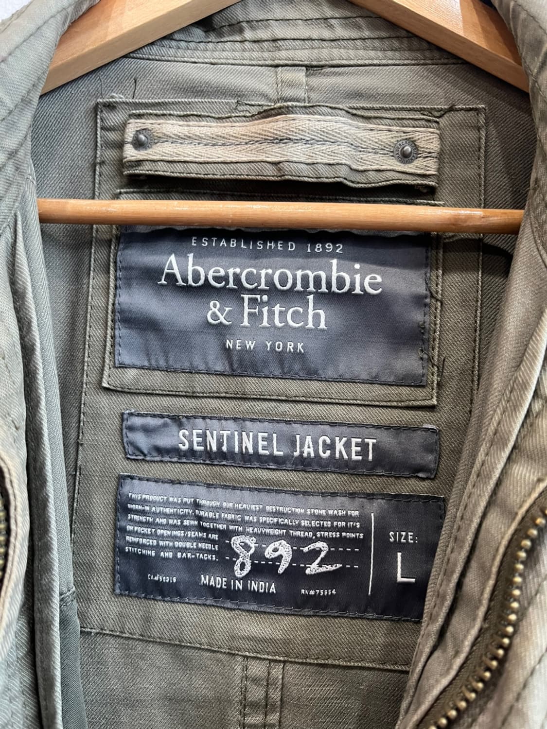 아베크롬비 밀리터리 자켓 상품이미지6