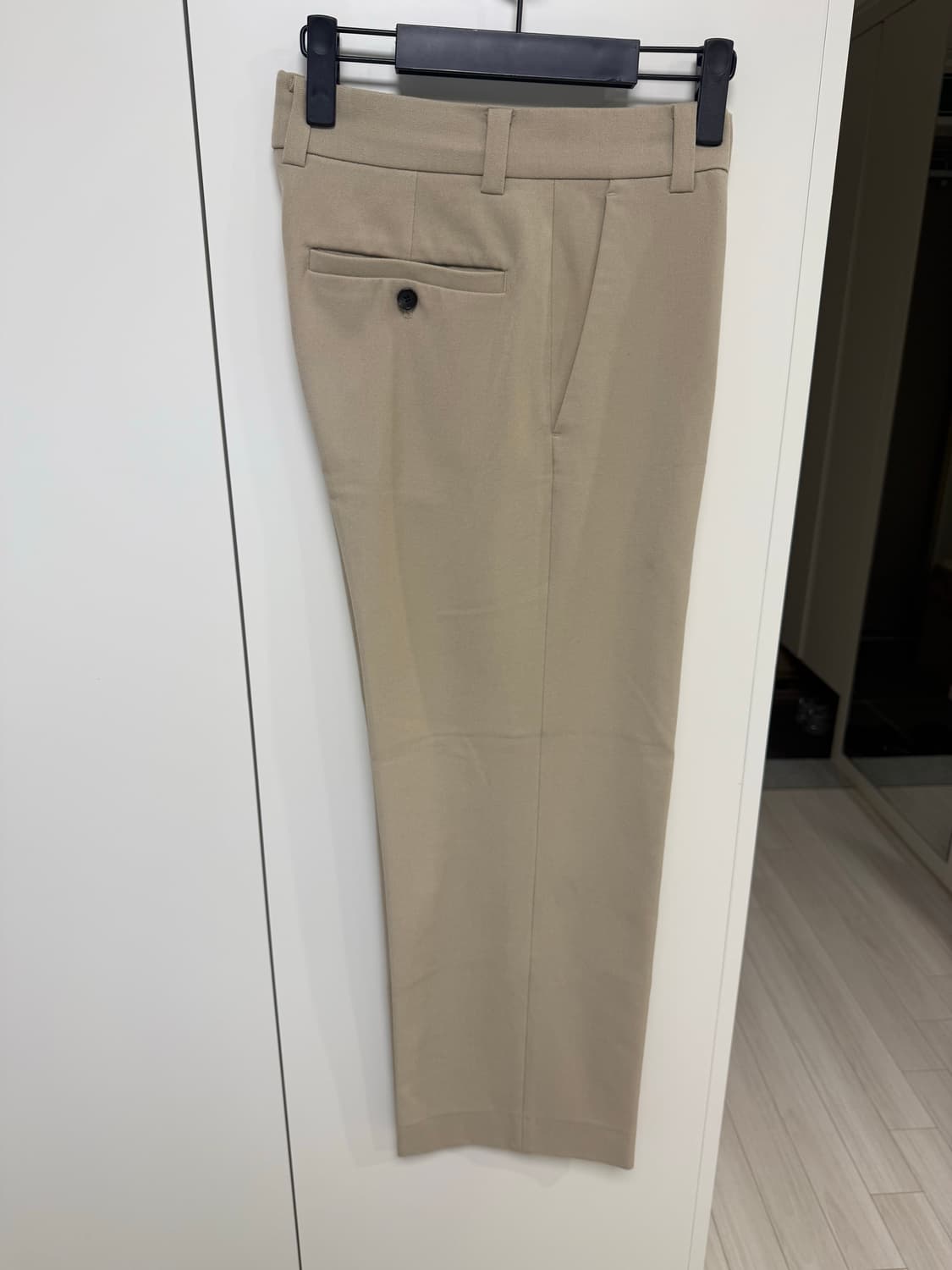 시스템옴므 와이드핏 슬랙스 베이지 상품이미지6