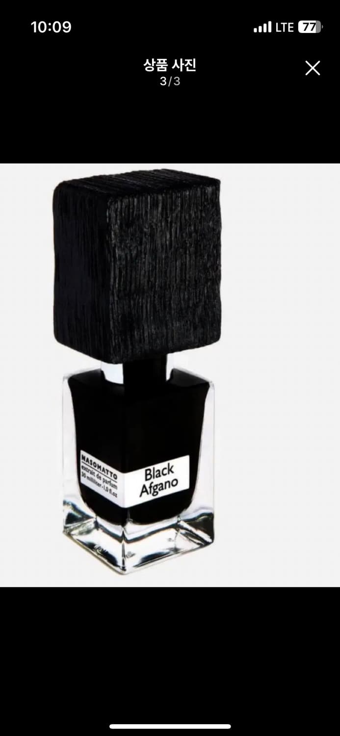 나소마토 블랙 아프리카 엑스트레 퍼퓸 30ml (미개봉새상품) 상품이미지1