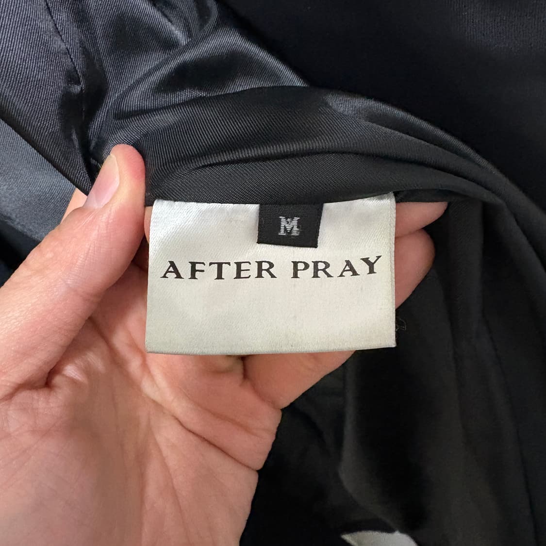 애프터프레이 투어리스트 발마칸 코트 / 네이비, M 상품이미지9