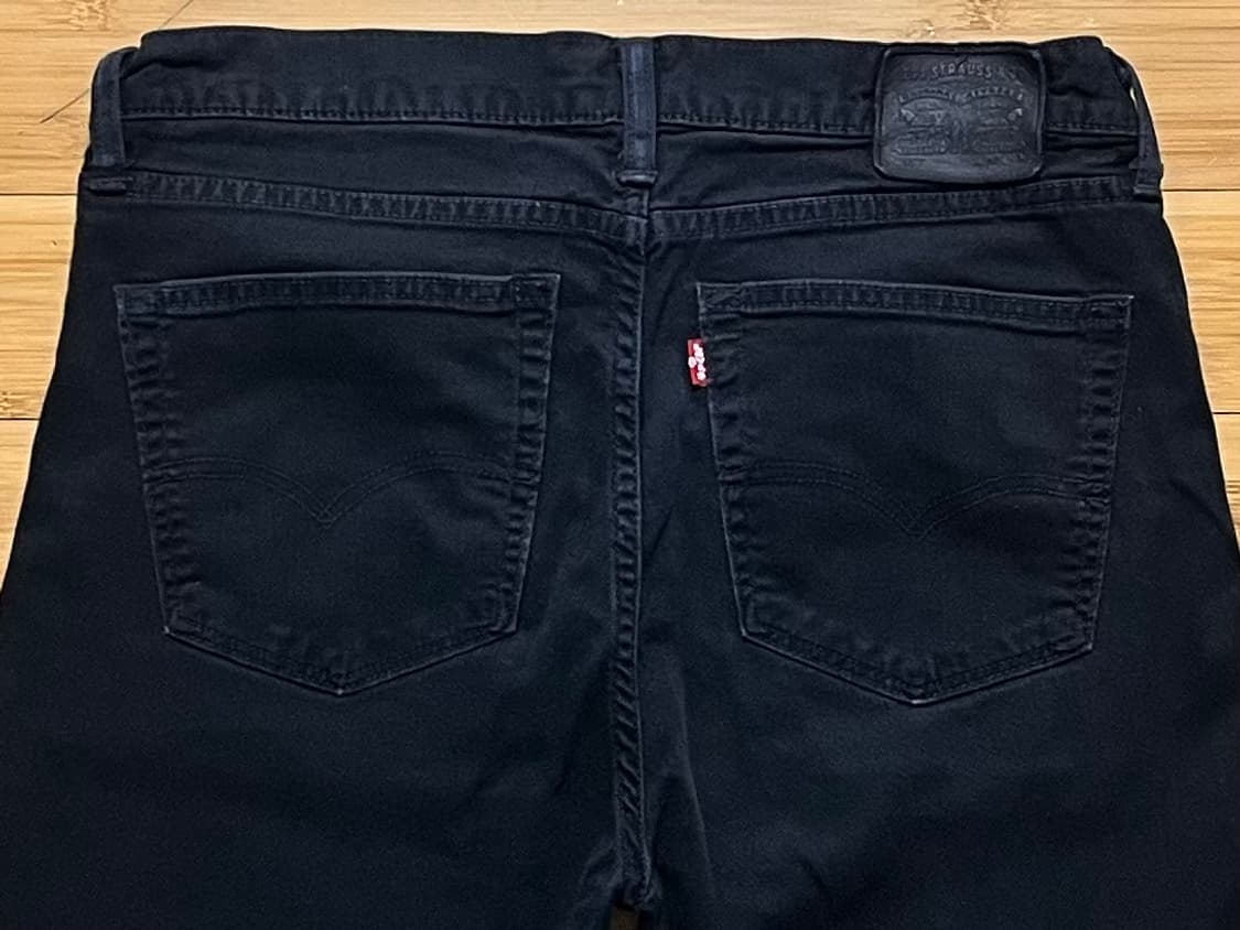 리바이스 510 블랙진 데님팬츠 W36 L34 상품이미지4