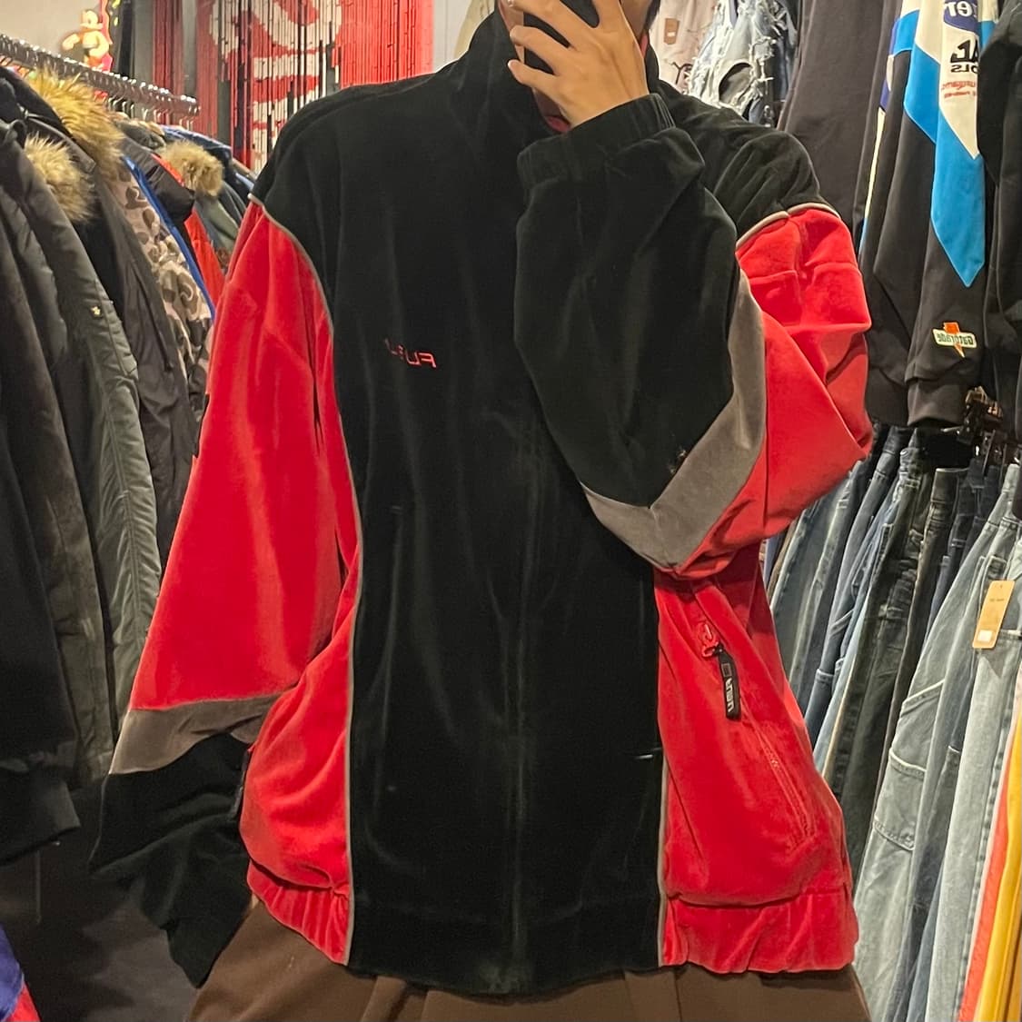 [IM] FUBU 푸부 벨벳 져지 상품이미지1