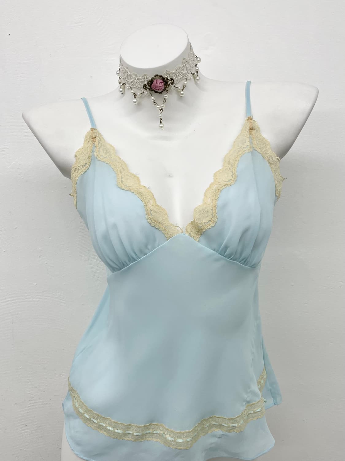 페어리 시어 레이스 슬립 상품이미지2