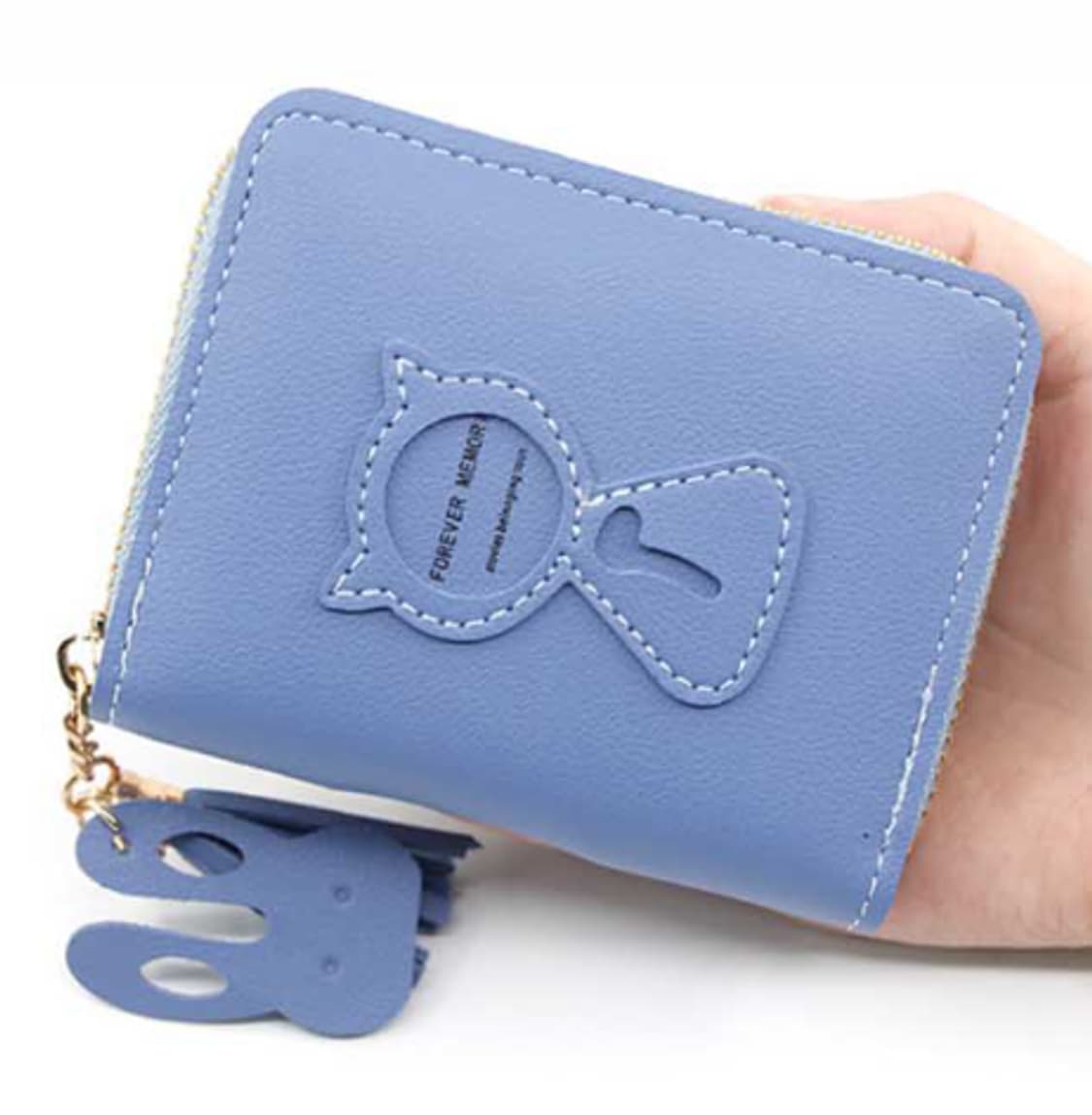 고양이지퍼 여성 카드지갑 판매 상품이미지6