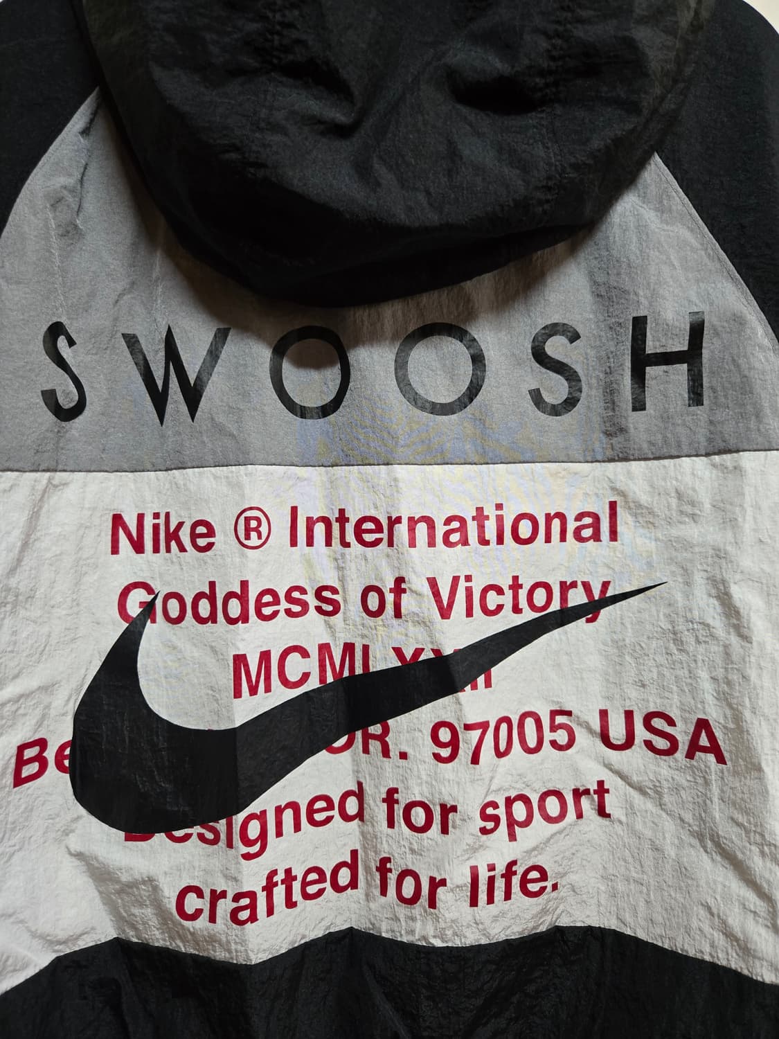 나이키 더블 스우시 우븐 바람막이 점퍼(M사이즈) 상품이미지6