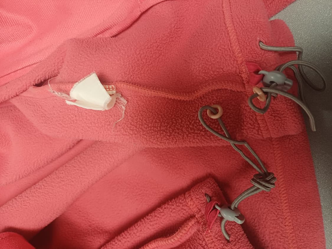 노스페이스 여성용 세미오버핏 플리스 자켓 (핑크) 상품이미지5