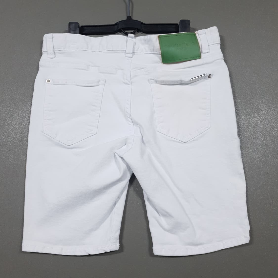 32인치) 디스퀘어드2 화이트 쇼츠 반바지 하프팬츠 상품이미지6