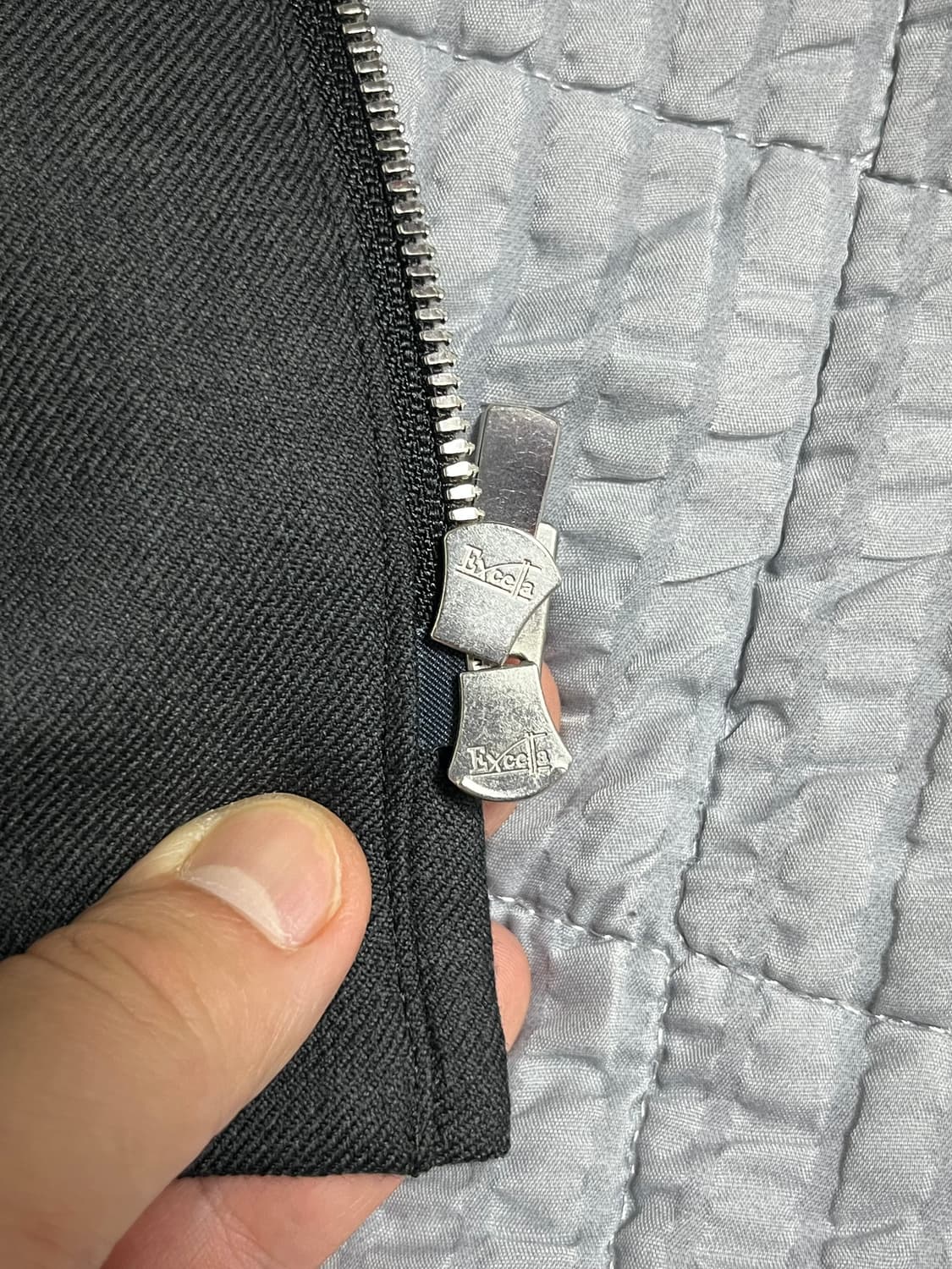 (4) irenisa 이네리사 2way 그레이 울 집업 상품이미지7