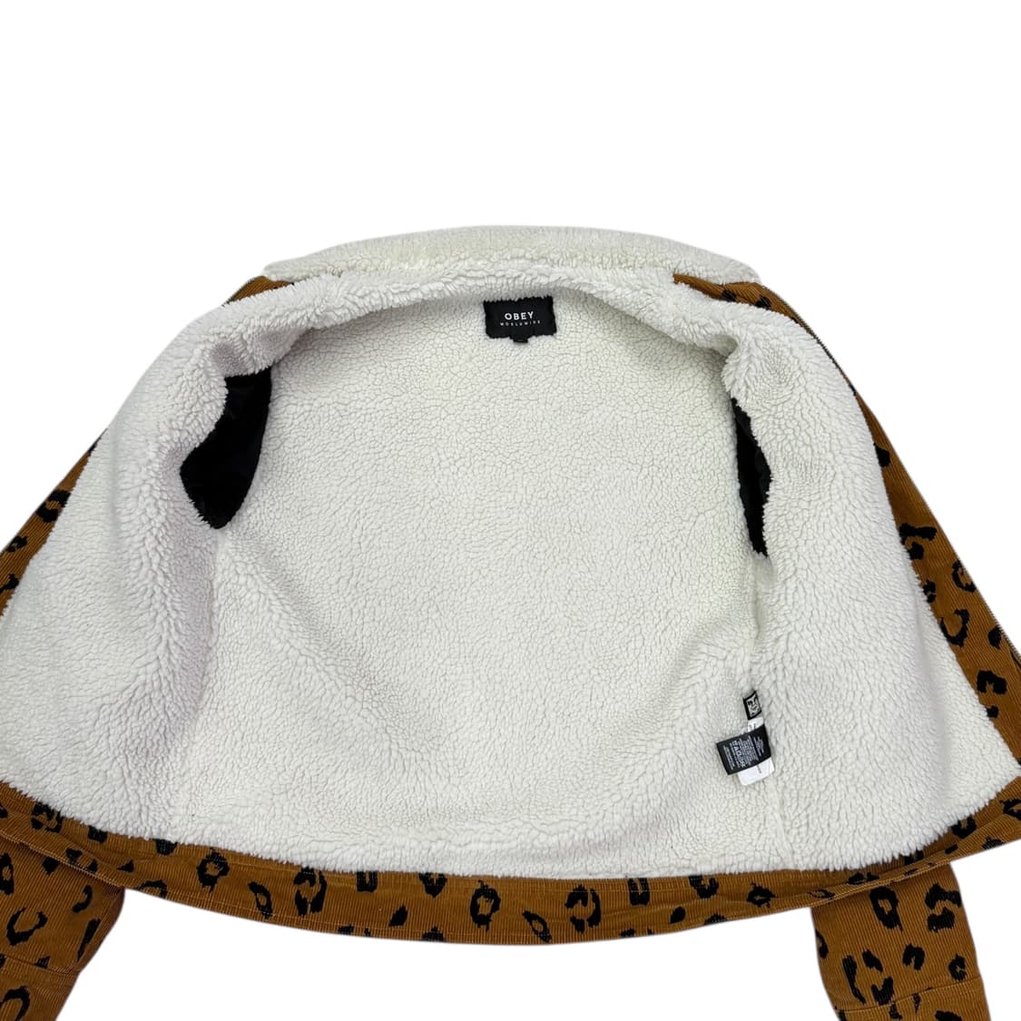 오베이 빈티지 레오파드 호피 자켓 S 상품이미지3