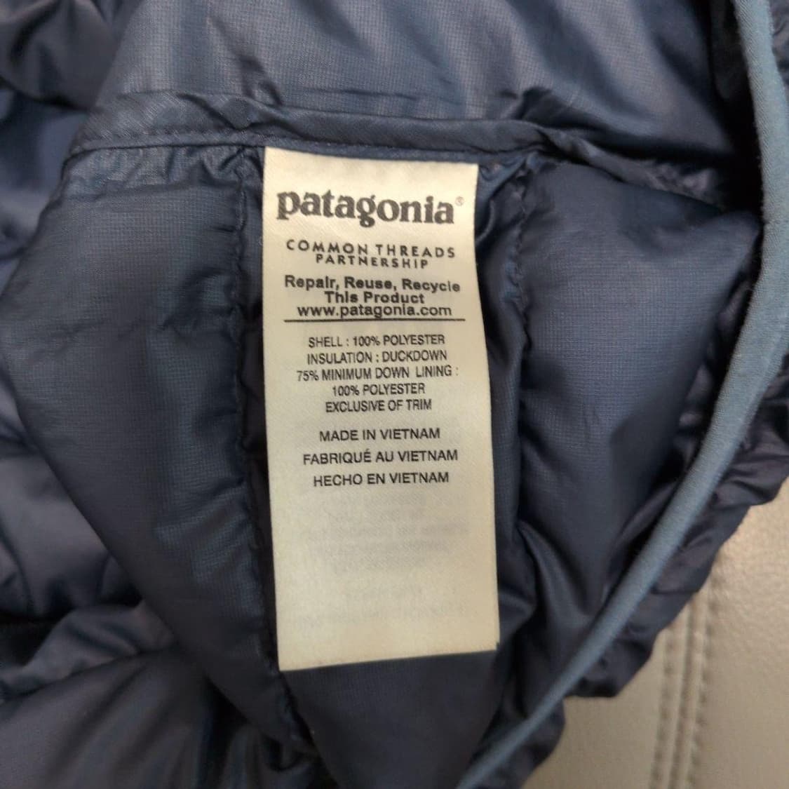 파타고니아 다운 스냅티 네이비 맨즈xs 상품이미지5