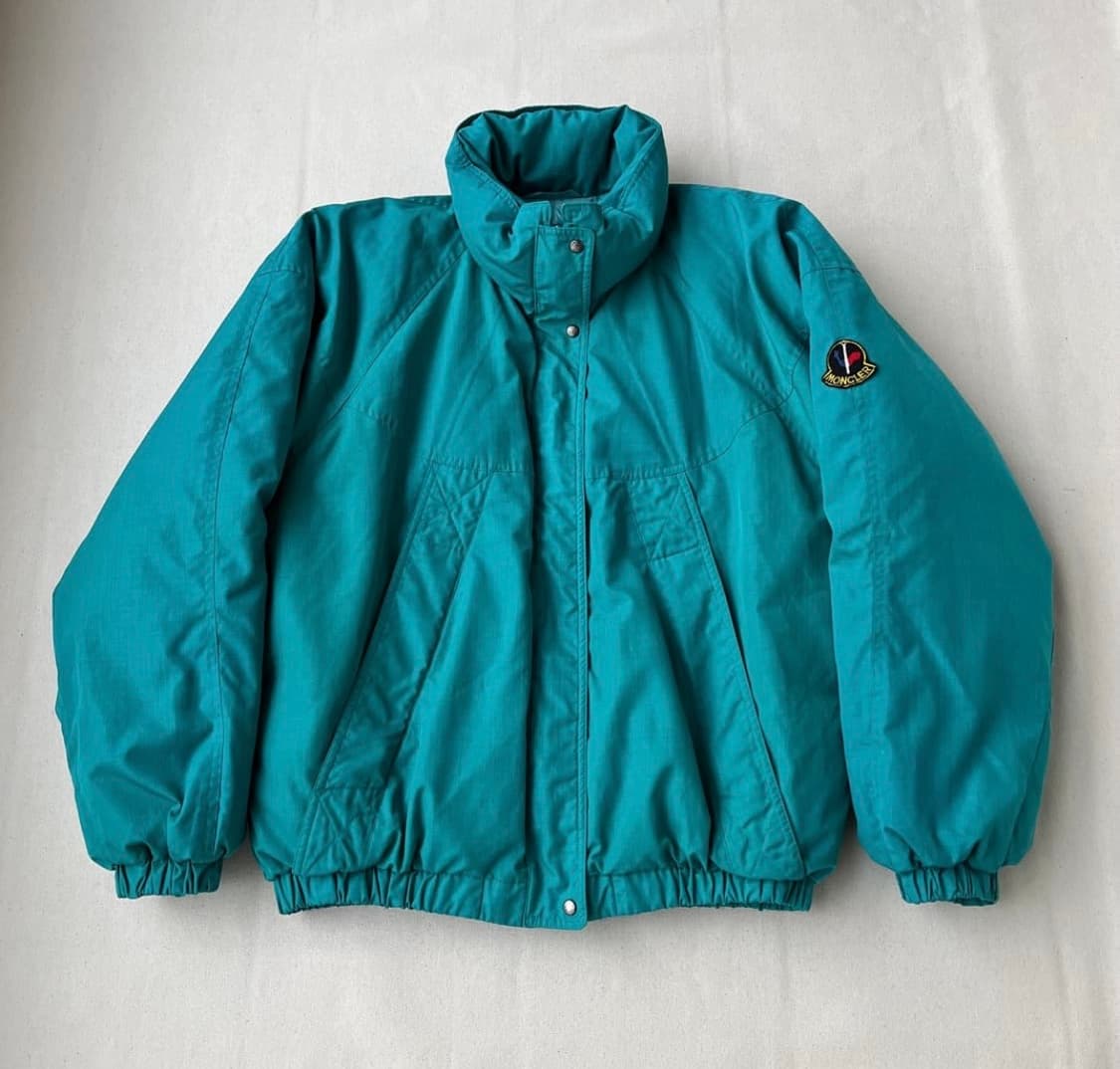 90s 몽클레르 X 아식스 터콰이즈 구스다운 점포 상품이미지1