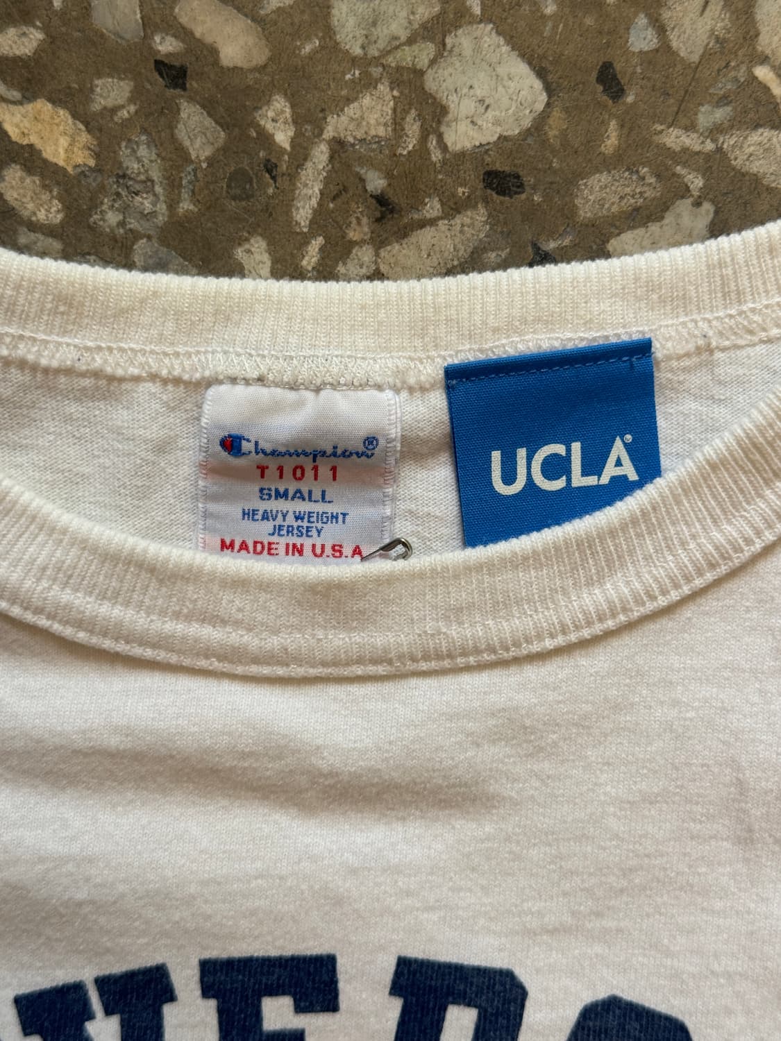 90s USA 챔피온 UCLA 반팔 티셔츠(HT41) 상품이미지3