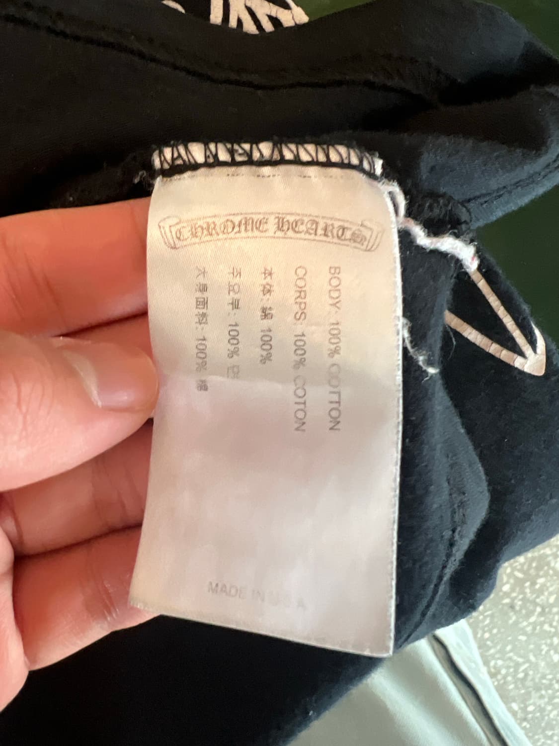 [XL] 크롬하츠 홀스슈 플로랄 롱슬리브 상품이미지6