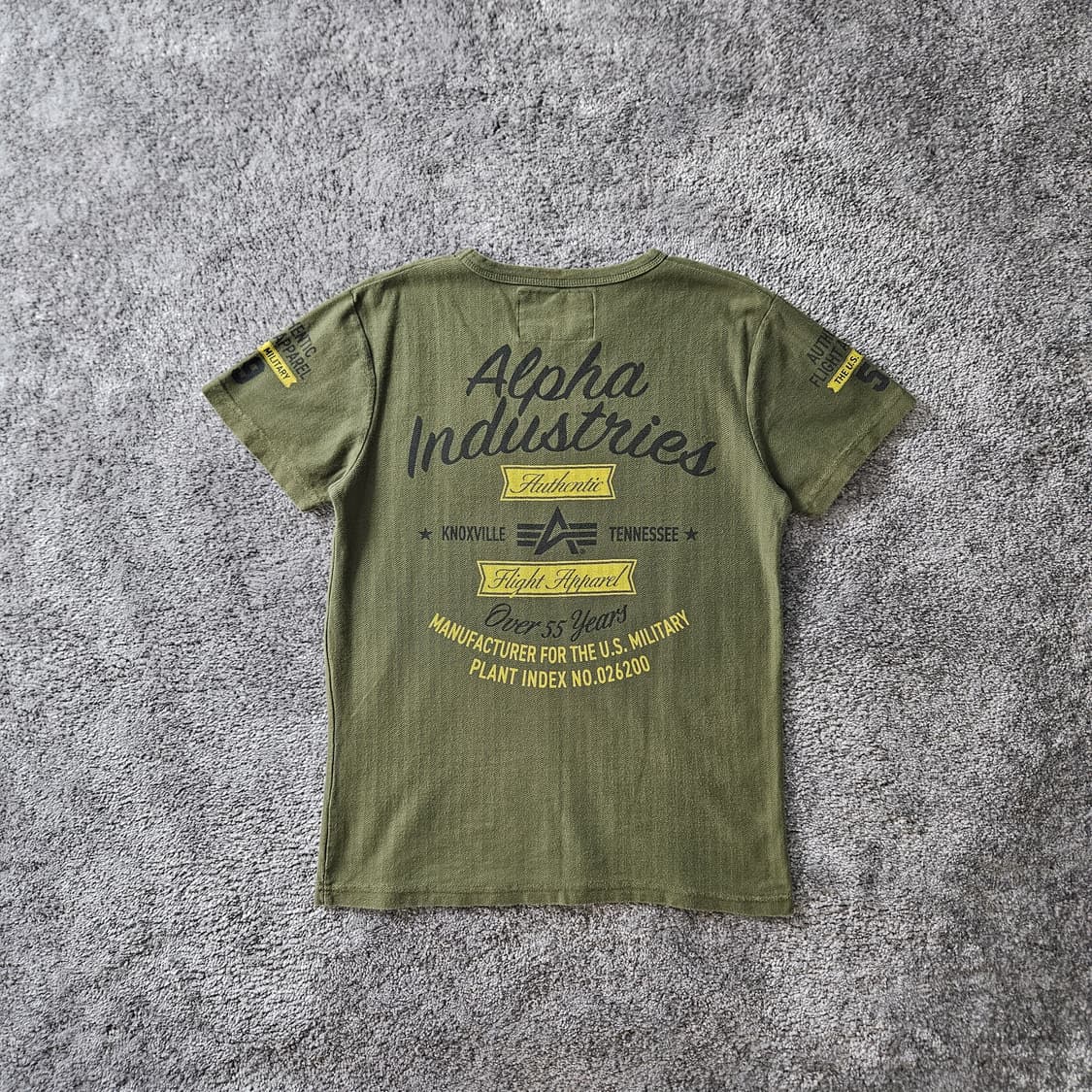 [무료배송] ALPHA INDUSTRIES 반팔 티셔츠 상품이미지3