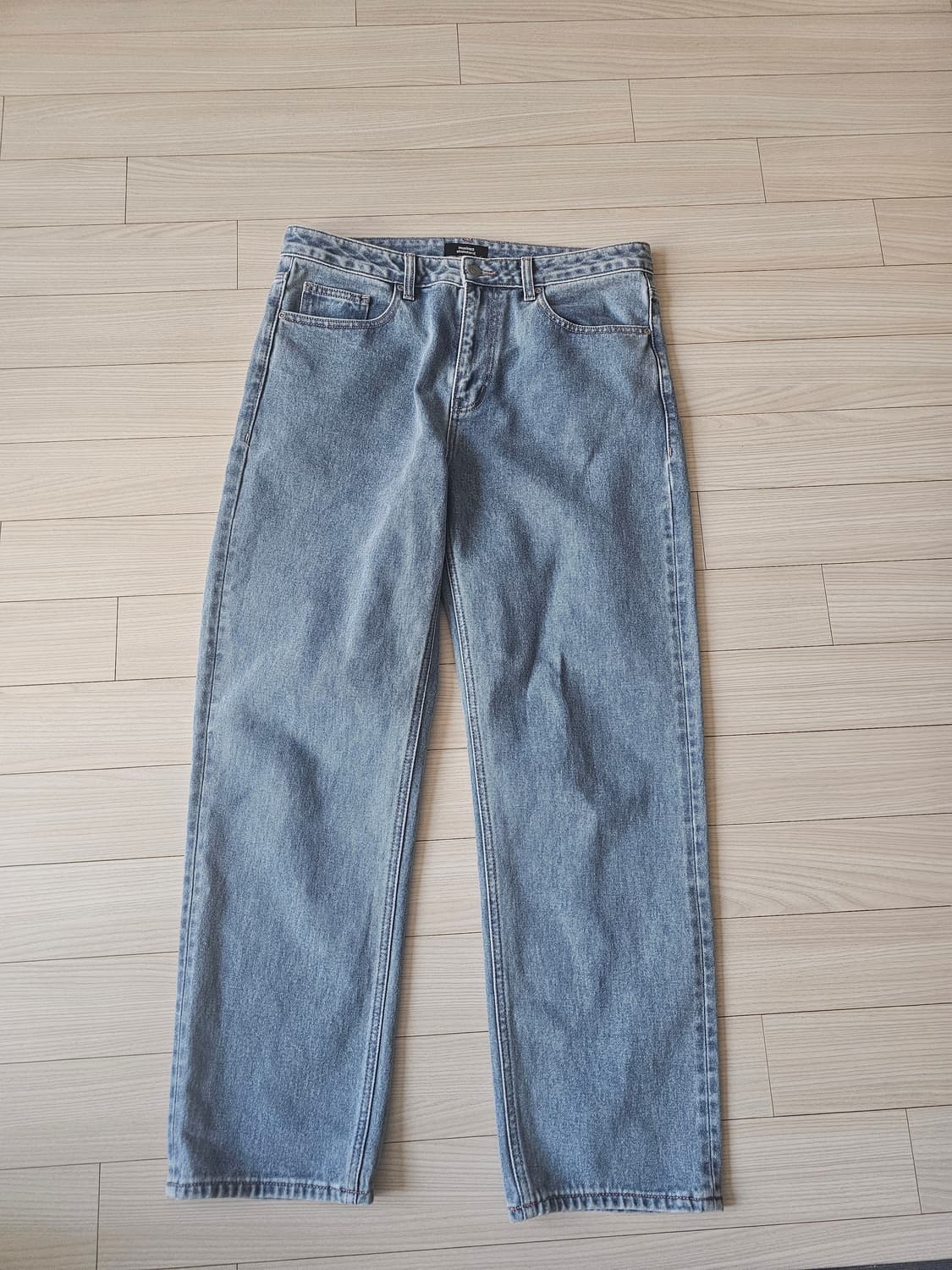 [34] 무탠다드 레귤러 핏 데님팬츠 상품이미지1