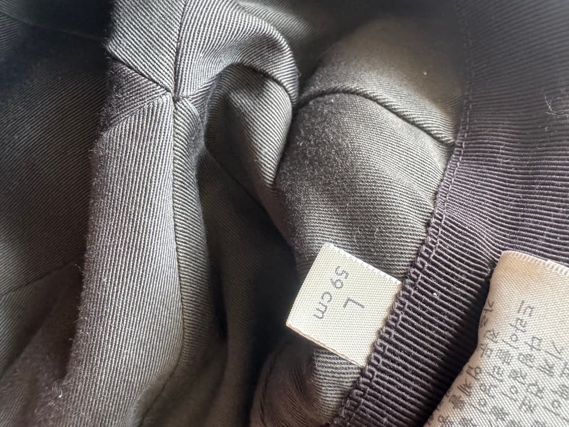 [새상품] 구찌 볼캡 사이즈 L  상품이미지4