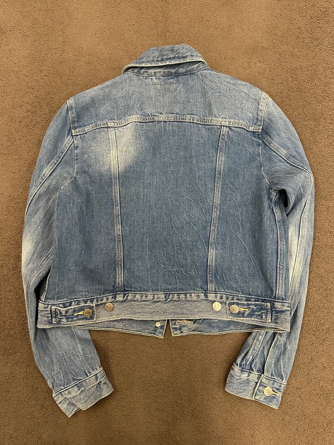 리바이스 워싱 워시드 크롭 트러커 처분  상품이미지3