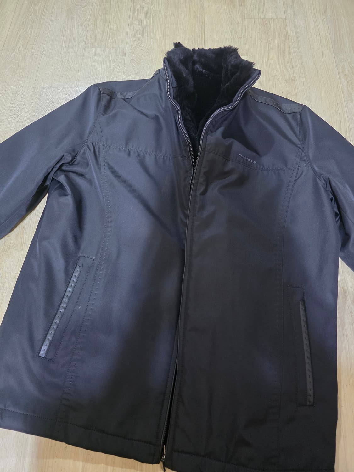 남성 크로커다일 자켓 점퍼 잠바 블랙 95 상품이미지2