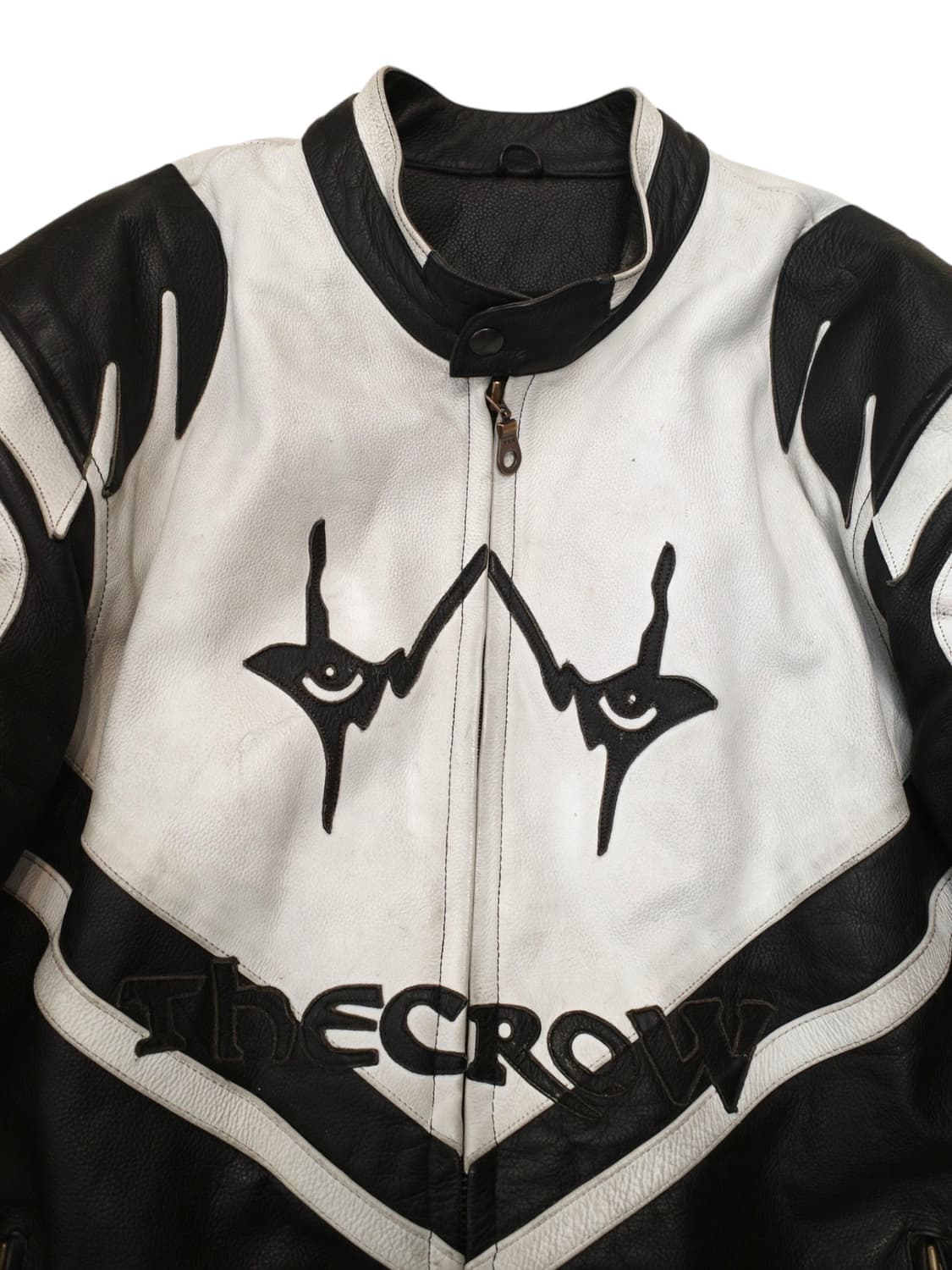 90‘s 더 크로우 모터사이클 레더 자켓 상품이미지2