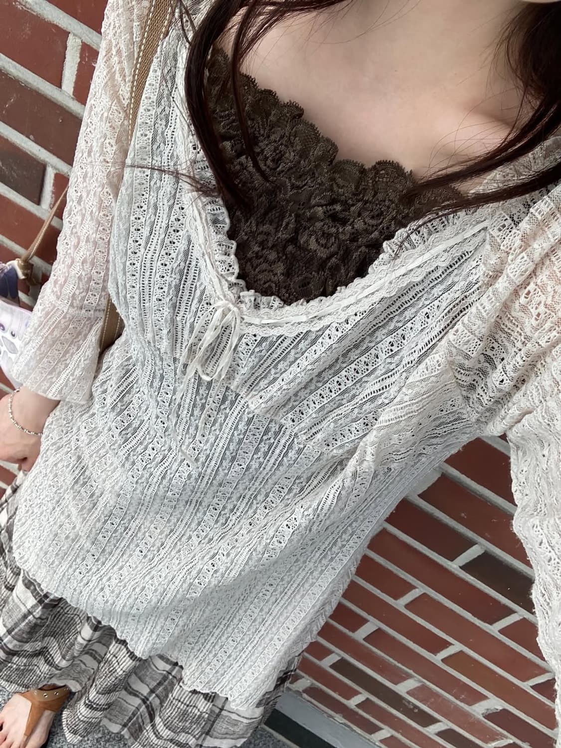 브라운 로즈 페어리 빈티지 코디세트 3pcs 상품이미지2