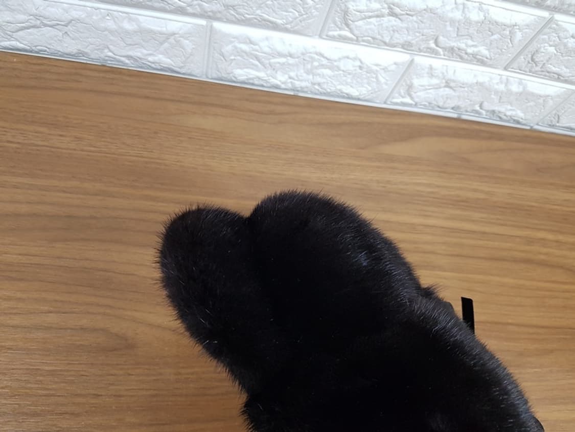 밍크 모자 (천연 통밍크) 상품이미지5