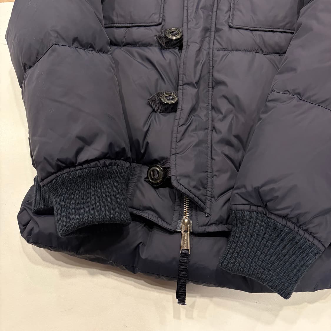 [M] DSQUARED 디스퀘어드 네이비 퍼 패딩 자켓 B266 상품이미지8