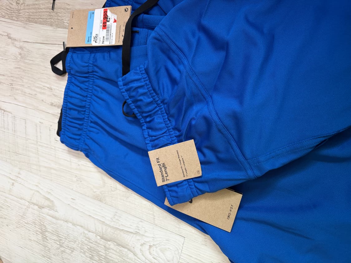 나이키 드라이 핏 토탈리티 7인치 쇼츠 블루 새상품 상품이미지3