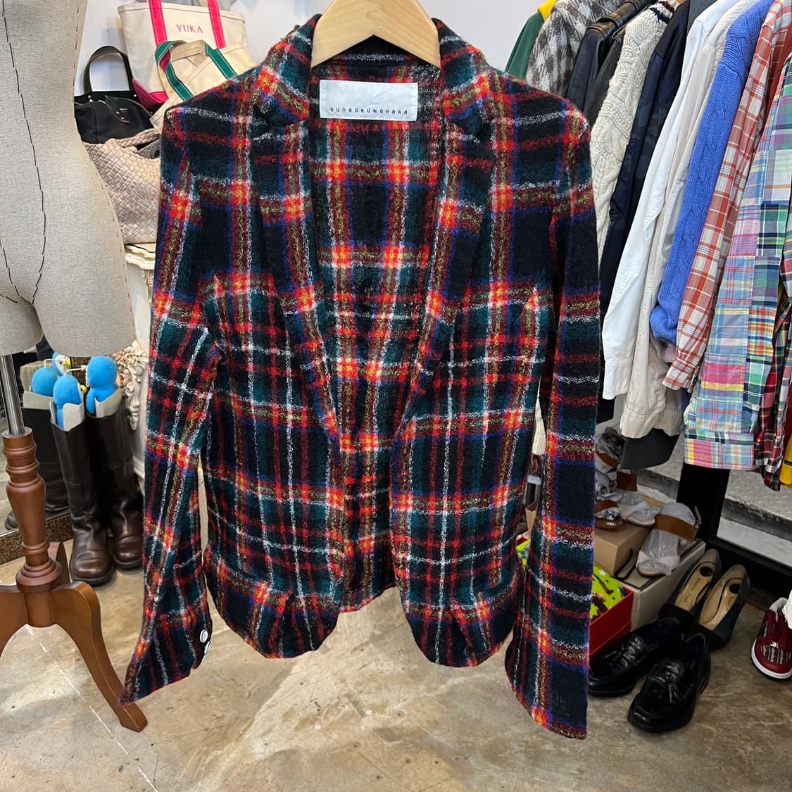 sunaokuwahara 모헤어 자켓 상품이미지9