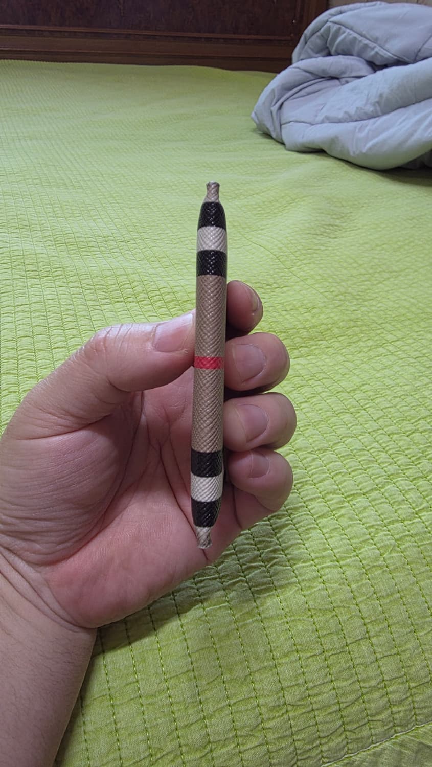 (정품) 버버리 아이콘 E-캔버스 샌돈 카드지갑/남녀공용/개인/팝니다. 상품이미지8