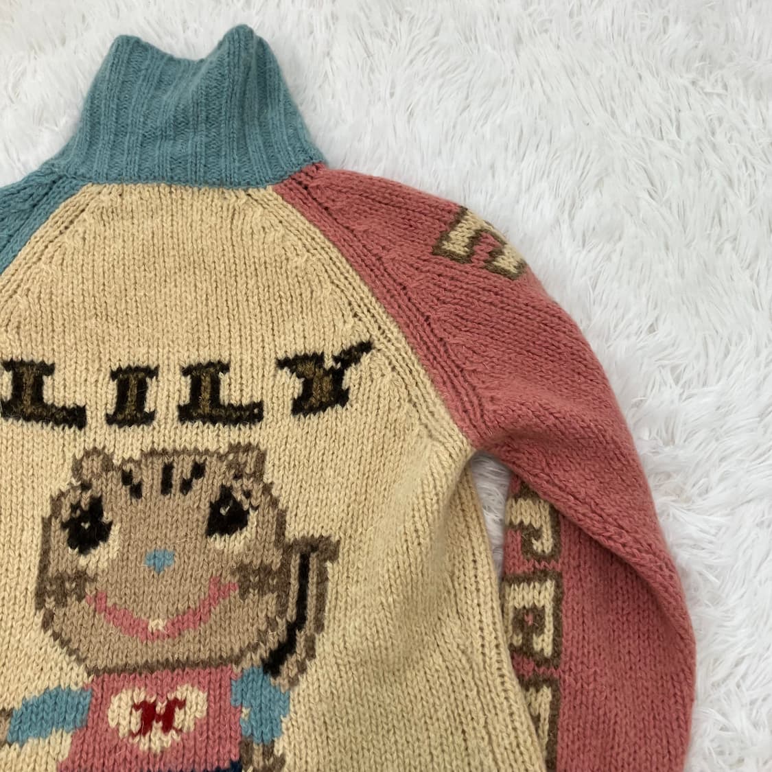 빈티지 히스테리글래머 릴리 니트 집업 코위찬 y2k 스트릿 갸루 펑키 상품이미지7