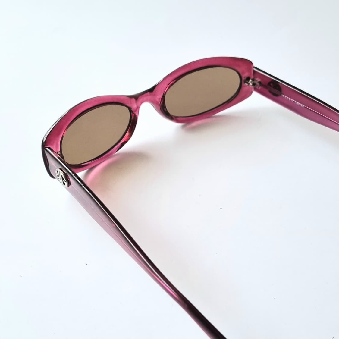 데드스탁 Y2K 감성의 빈티지 오벌 선글라스 상품이미지4