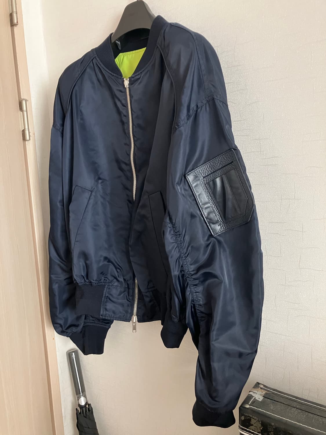 준지 19SS 네이비 MA1 양면 자켓 44(s~m) 상품이미지3