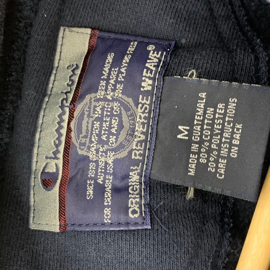 챔피온 올드 리버스위브 콜롬비아 후드티 상품이미지4