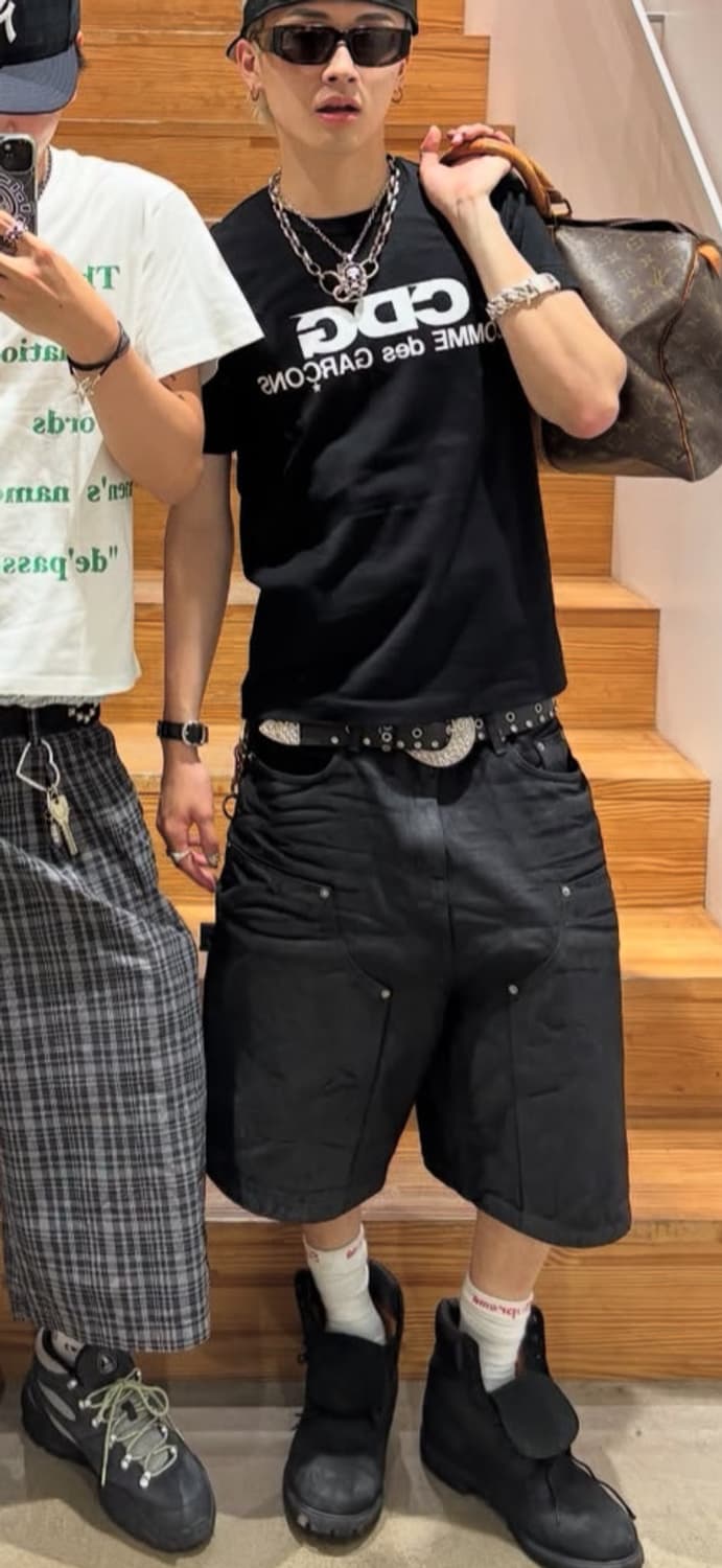 OY E.W carpenter half pants 버뮤다 1size 상품이미지2