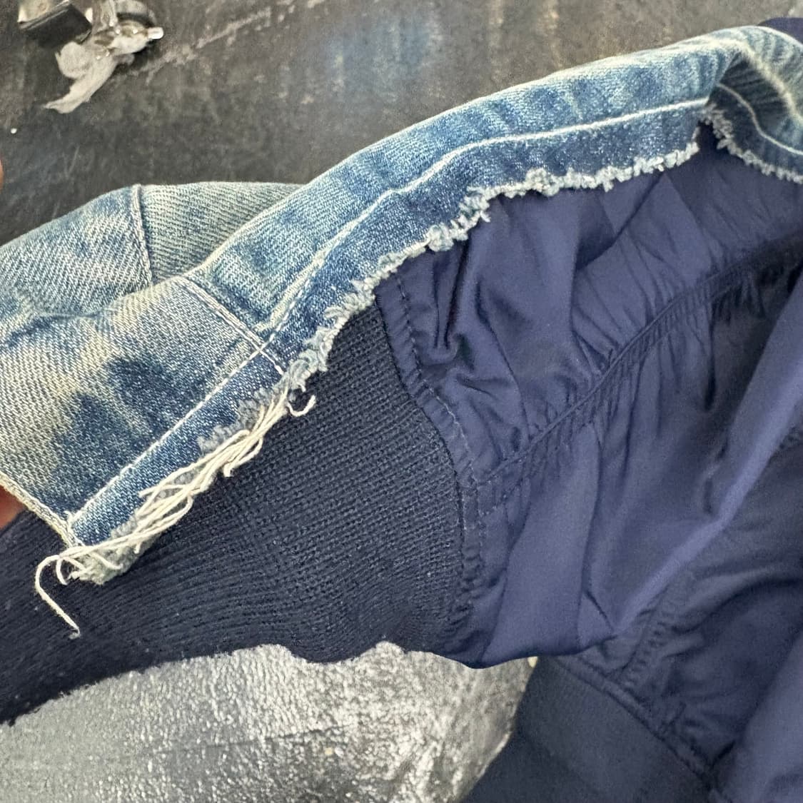 (95)사틴데님자켓 상품이미지4