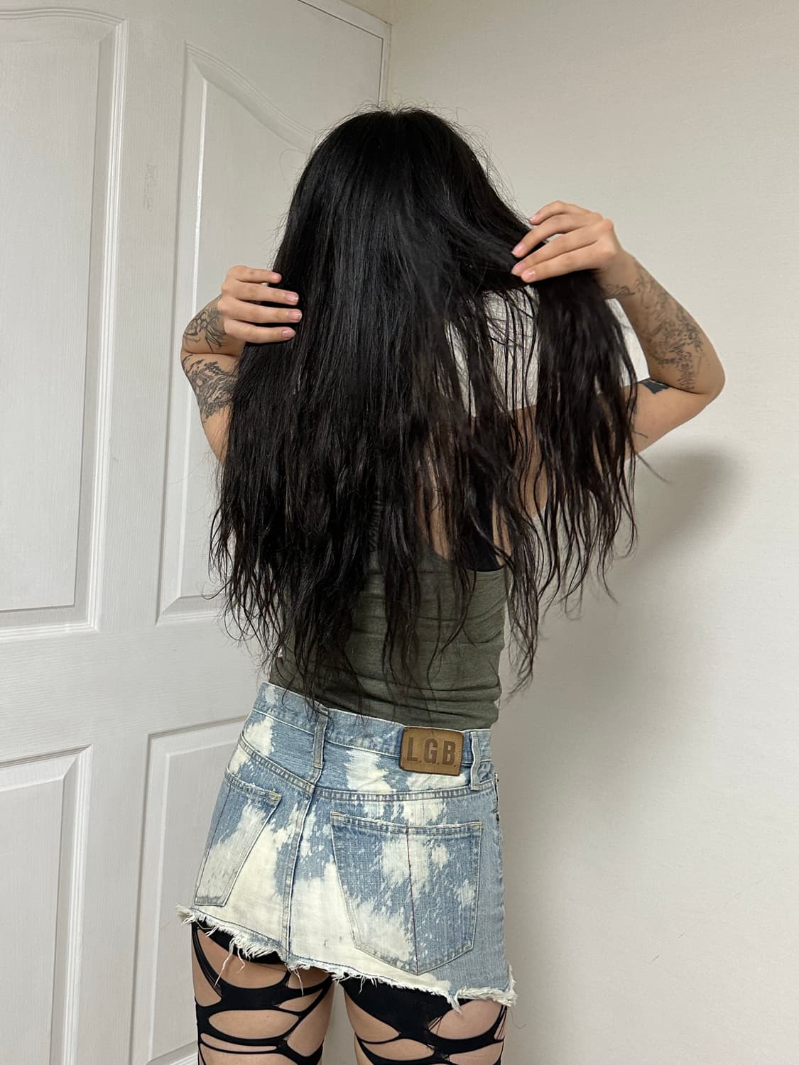LGB micro danim skirt 마이크로 데님 스커트 상품이미지4