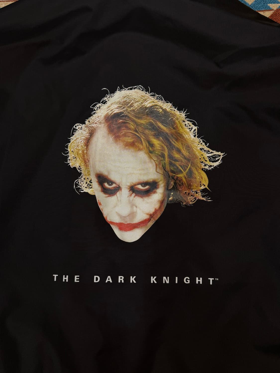 [XL] 와코마리아 x 다크나이트 트릴로지 코치자켓 블랙(조커) 상품이미지2