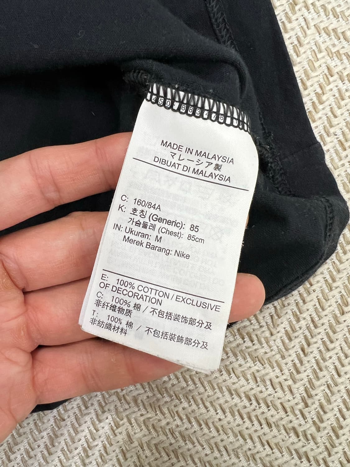 정품) 나이키 여성 크롭 루즈핏 반팔티 M 상품이미지6