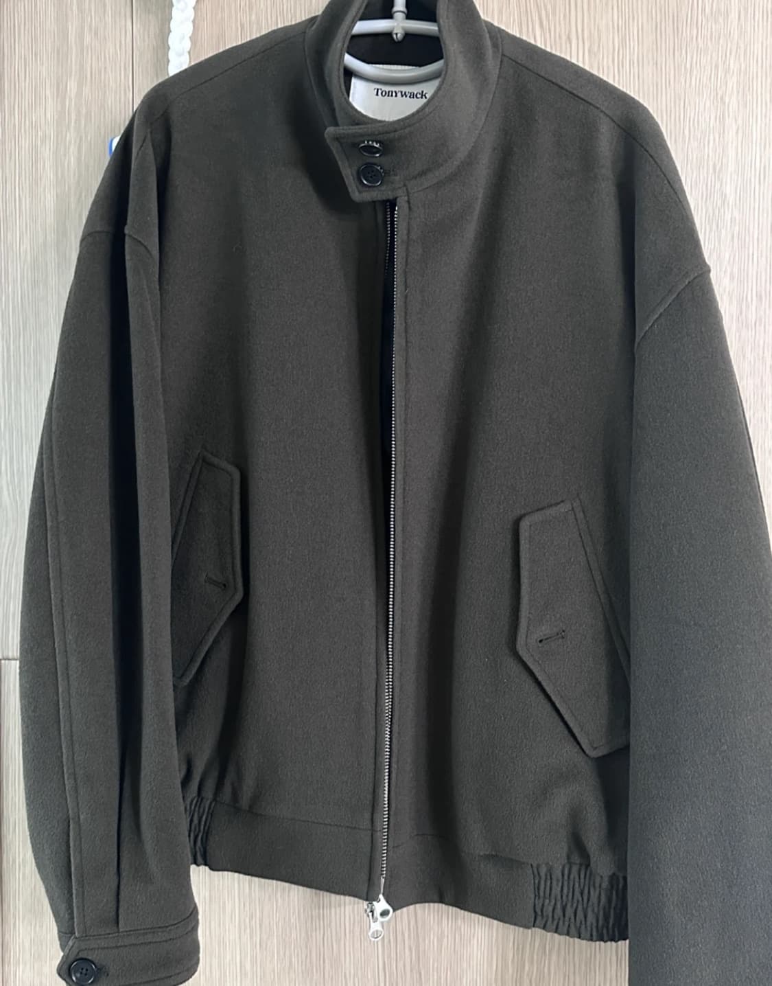 [새상품/토니웩] 다크올리브 해링턴 자켓 / L size 상품이미지1