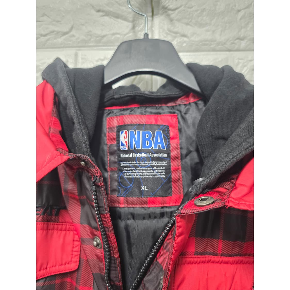 NBA 마이애미 히트 후드 자켓 XL 상품이미지2
