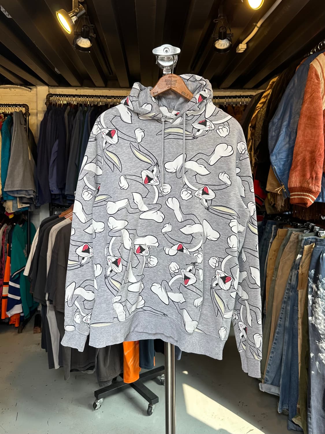 위너브라더스 루니툰즈 프린팅 스웻 후드 상품이미지1