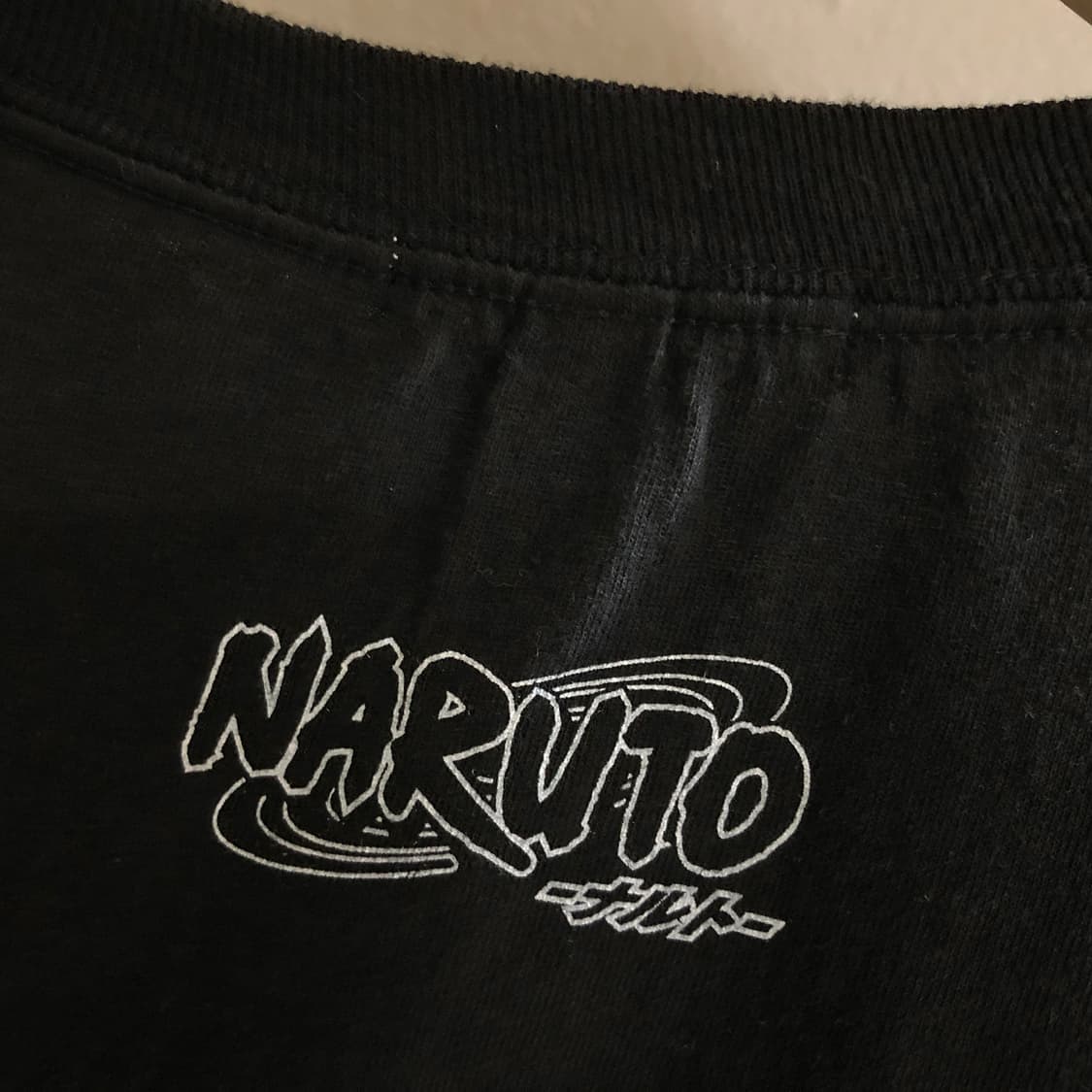 플라그스터프 나루토콜라보 사스케 롱슬리브 블랙 L 상품이미지8