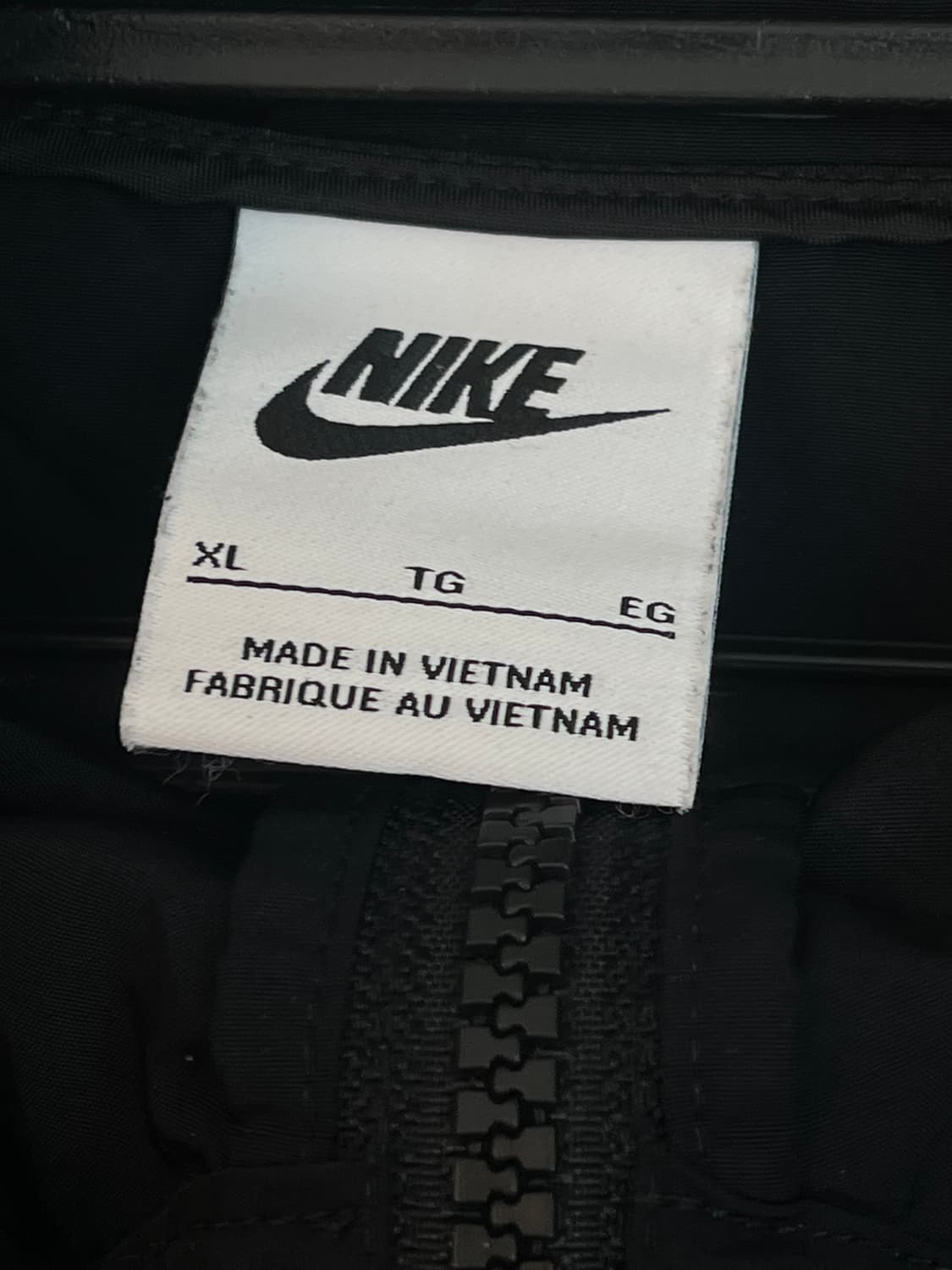 [XL] 나이키 NSW 우븐 언라인드 아노락 바람막이 블랙 상품이미지6