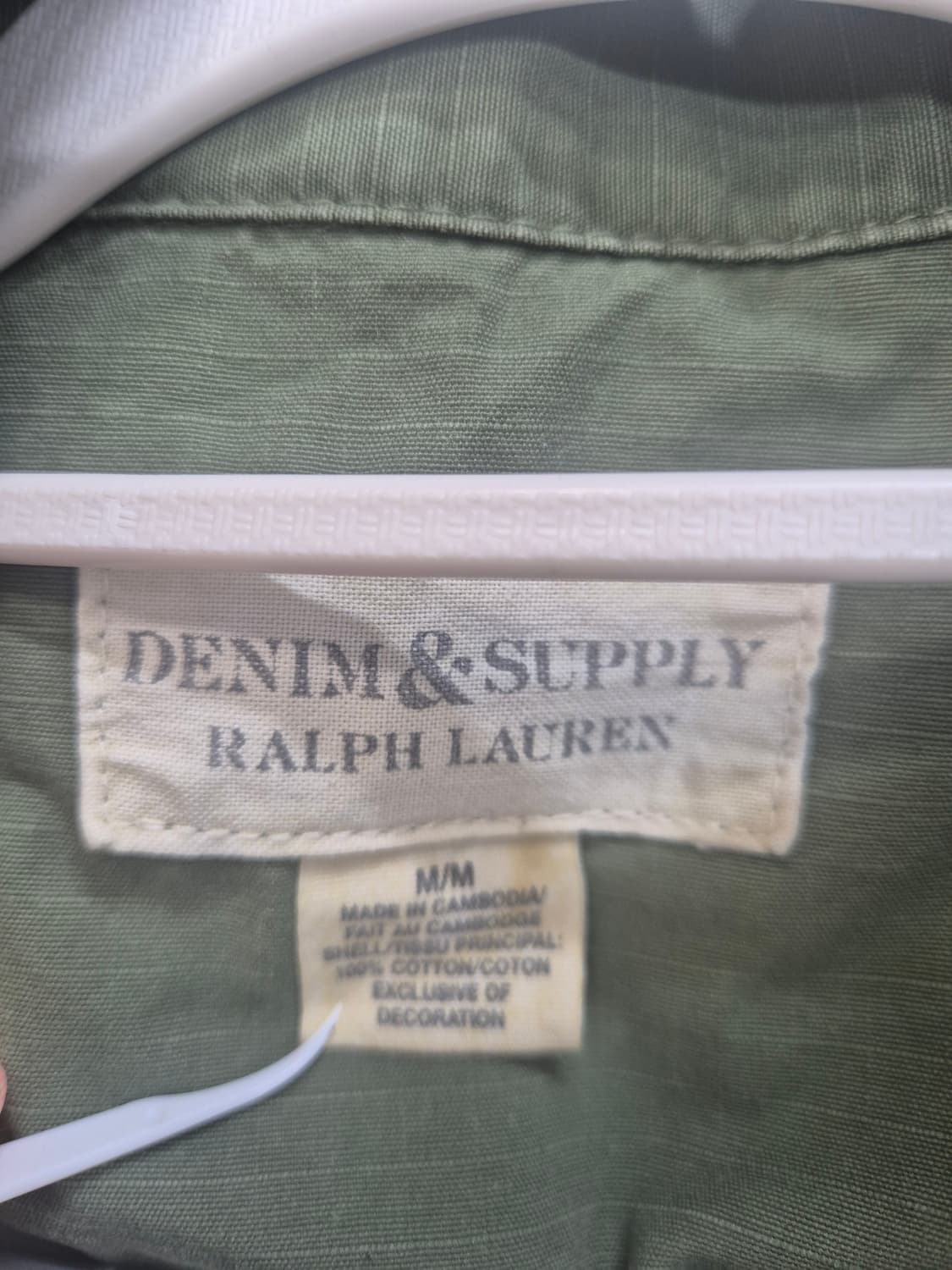 데님앤서플라이 랄프로렌 정글 퍼티그 야상 자켓 / 105(정품) 상품이미지4