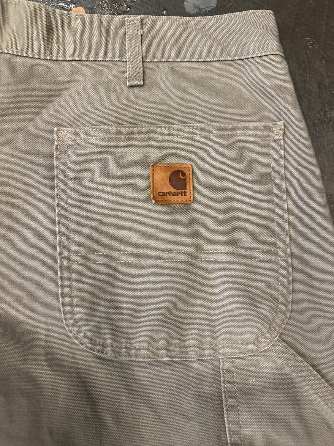 Carhartt 칼하트 오리지널 덩가리핏 싱글니 워크팬츠 36x32 상품이미지6