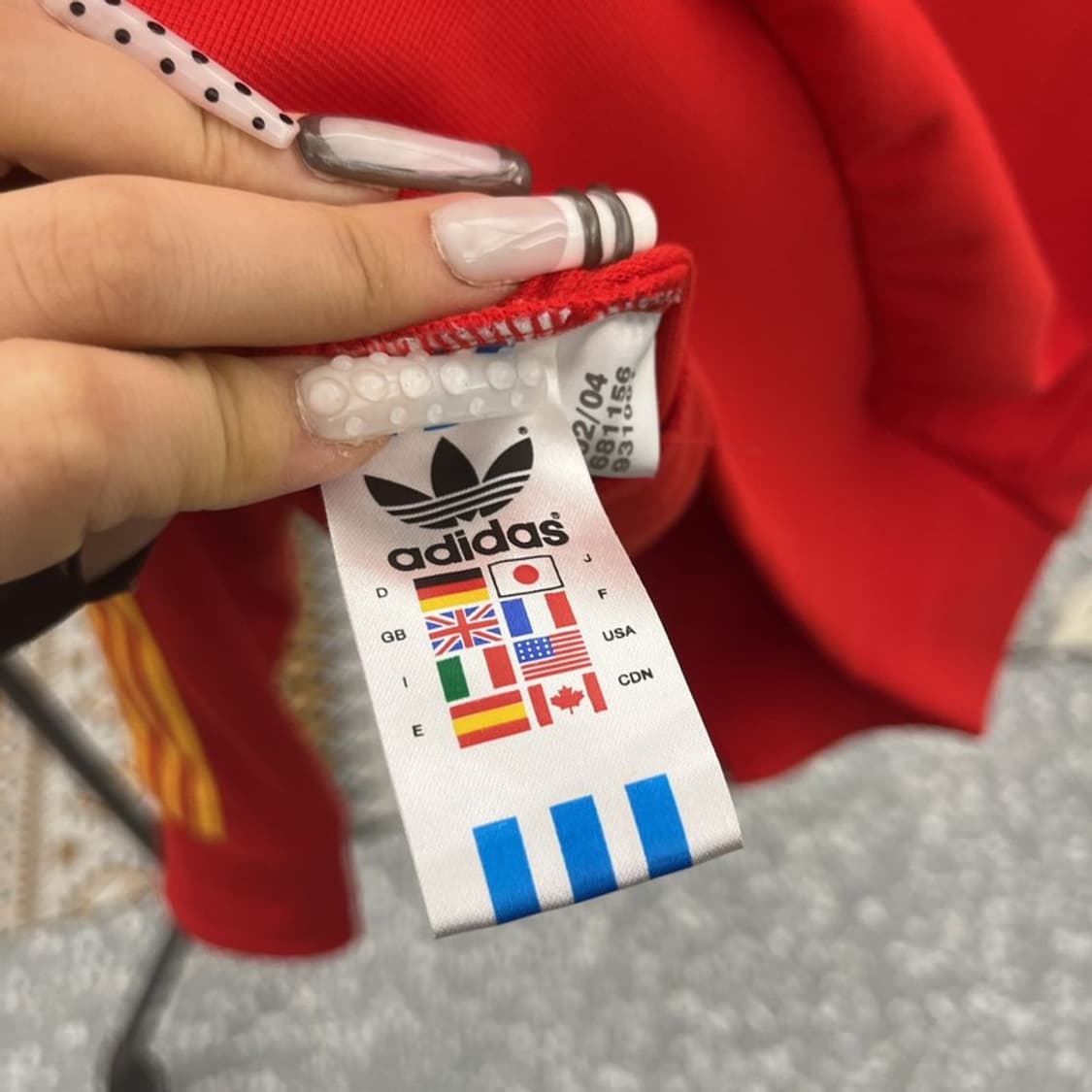 아디다스 올드스쿨 유로파 스페인 국대 져지 집업 S C10973 상품이미지7