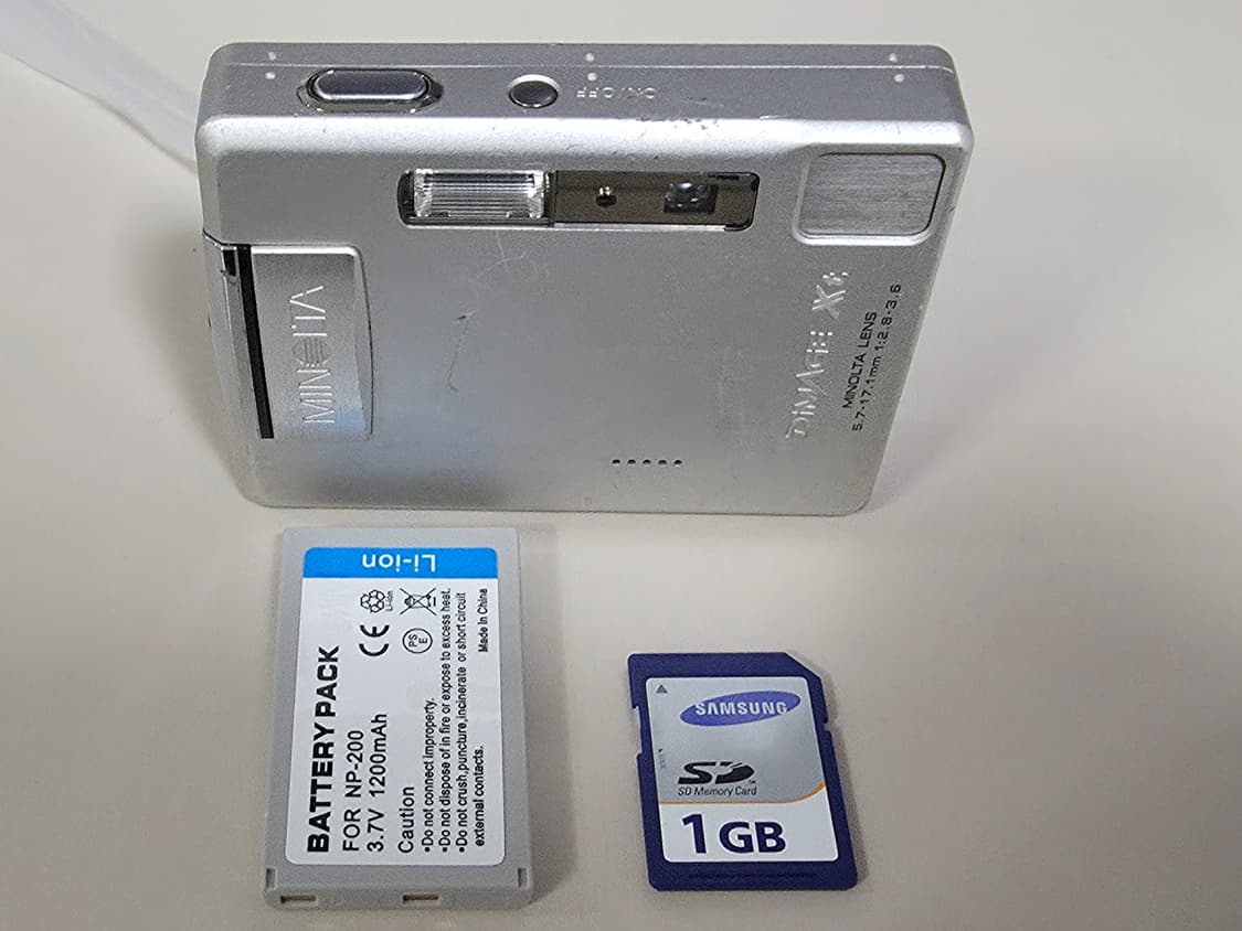 미놀타 디미지 XT 빈티지 디지털카메라(하자) 상품이미지8