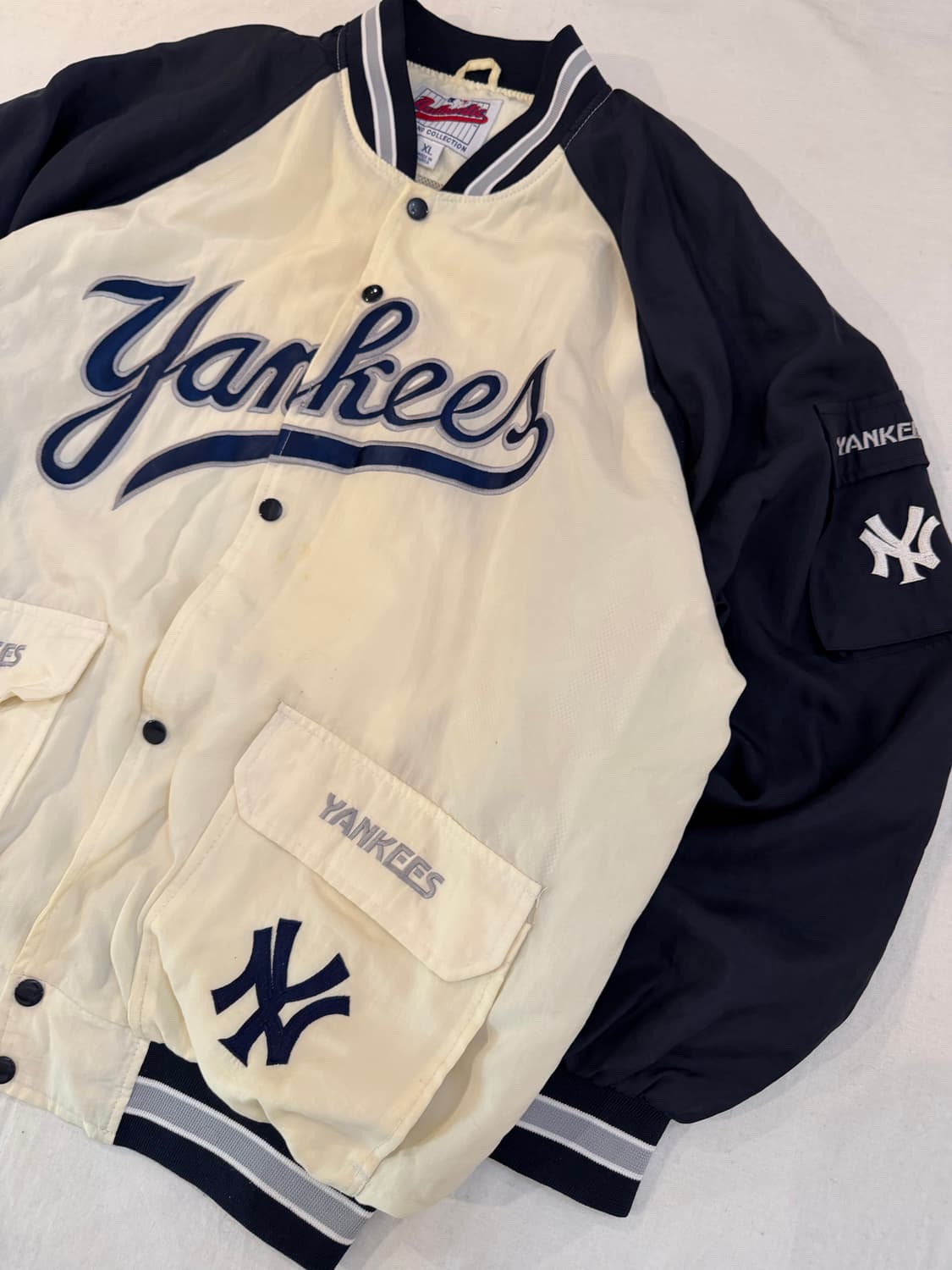 90s 뉴욕 양키스 다이아몬드 컬렉션 베이스볼 자켓 상품이미지2