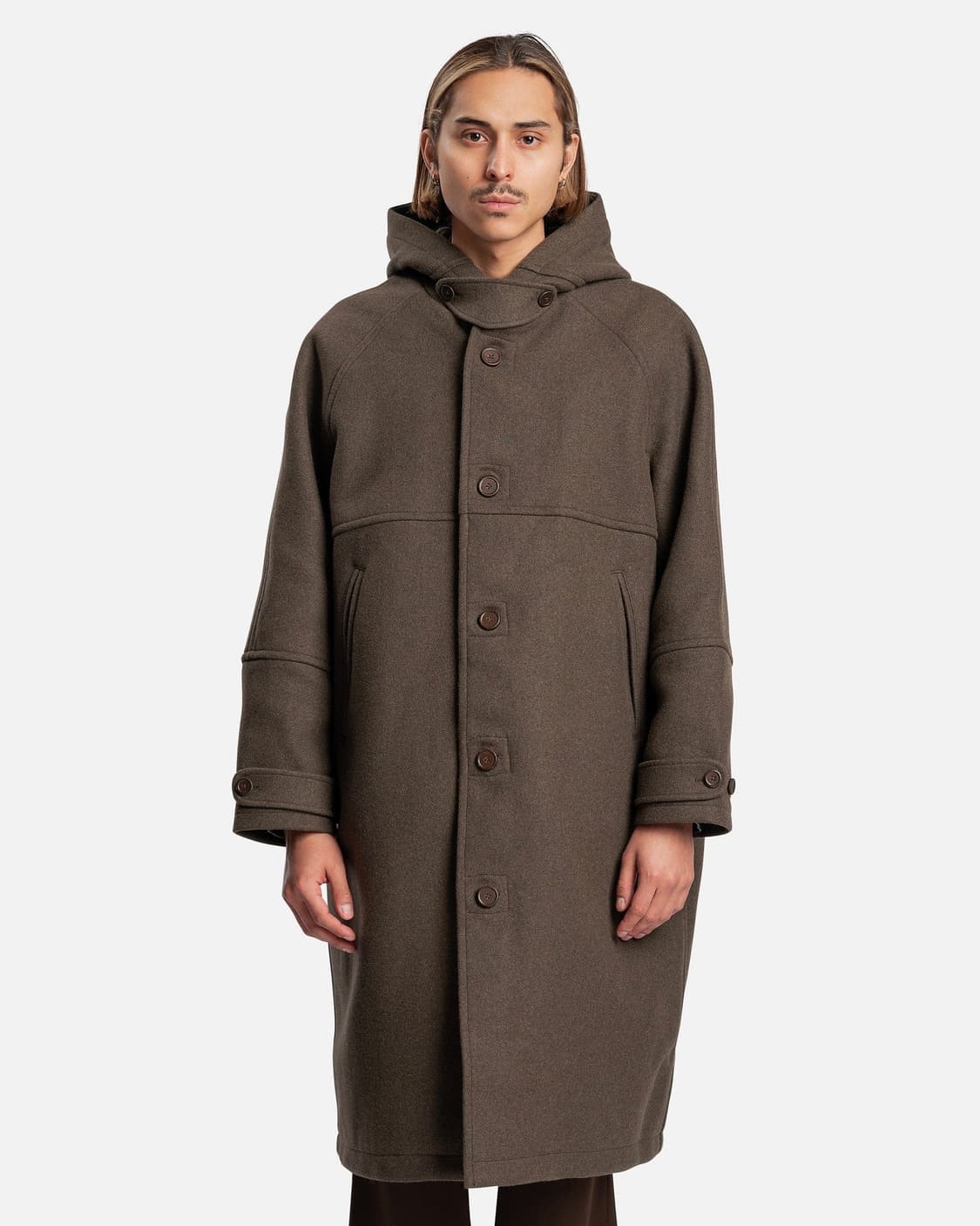 아워레가시 후드 더플 코트 상품이미지8